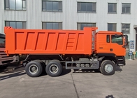 Xe tải tự đổ Sinotruk Howo 6 X 4 màu cam Mới 371HP LHD